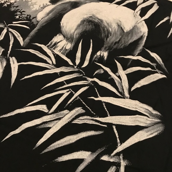 Vtg Panda T shirt Double sided single stitched - Picture 7 of 8